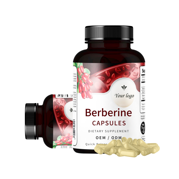 Natural Supplements Berberine Extract Capsules Nutrition Berberine 500mg Bottle Berberine Capsules