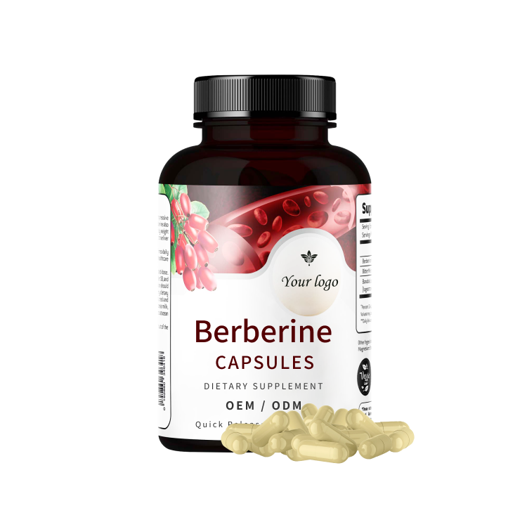 Natural Supplements Berberine Extract Capsules Nutrition Berberine 500mg Bottle Berberine Capsules
