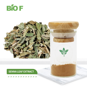 Natural Senna Leaves Extract Powder Senna Leaf Extract Powder Factory Price with Free Samples
