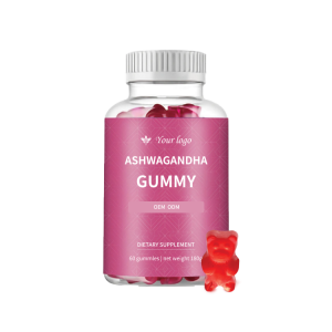 BIOF Supply OEM Hot Selling Ashwagandha Gummies Relaxing Stress Gummies Improve Sleeping