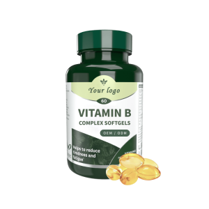 BIOF Supply OEM Hot Selling Vitamin B Complex Softgels Healthcare Supplements Customized Softgels Capsules