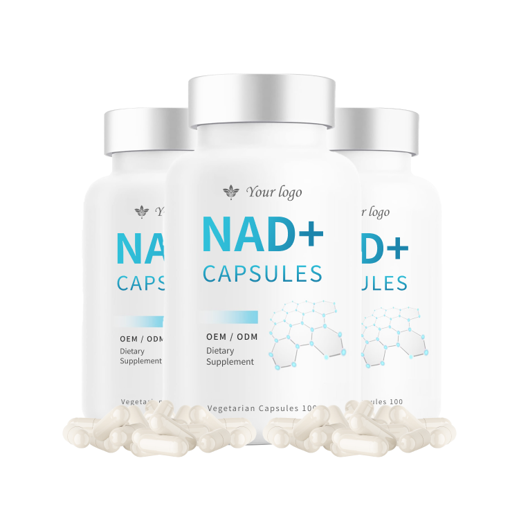 OEM ODM Healthcare Supplement Liposomal NAD+ 500 mg Resveratrol Capsules High Absorption NAD Capsules