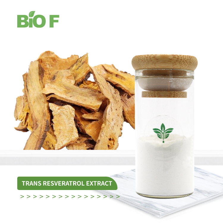 High Quality Cosmetic Grade CAS 501-36-0 98%Trans Resveratrol Extract Trans Resveratrol Powder Featured Image
