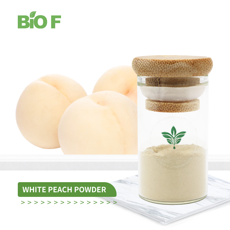 Natural White Peach Juice Powder Freeze Dried Peach Powder