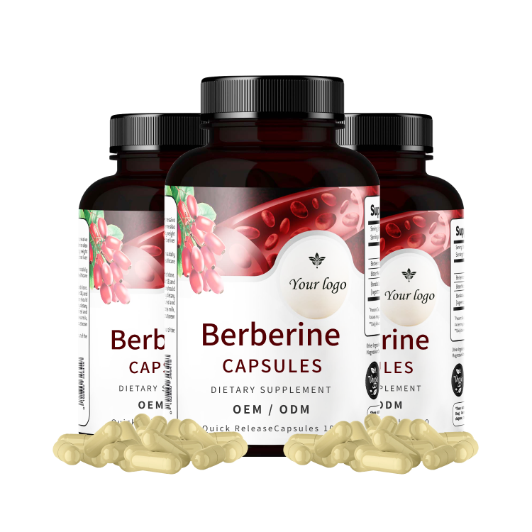 Natural Supplements Berberine Extract Capsules Nutrition Berberine 500mg Bottle Berberine Capsules