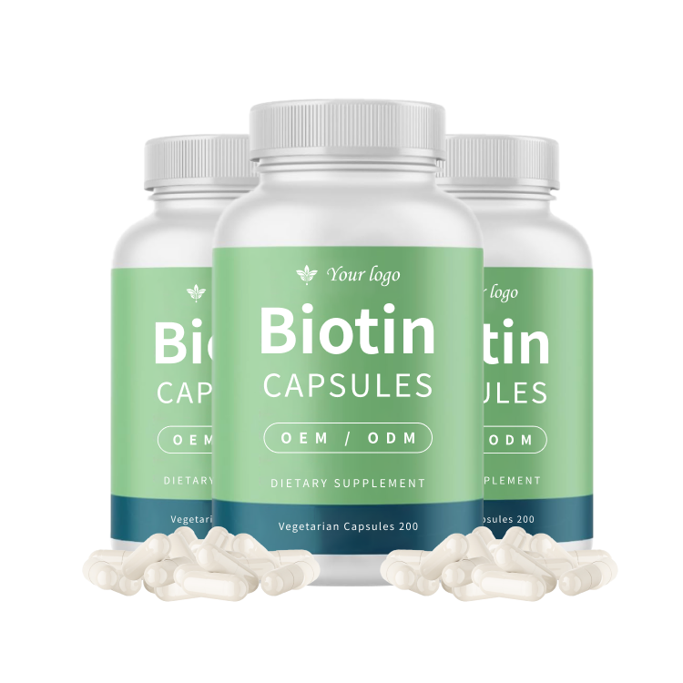 Factory Supply High Quality Biotin Capsules
