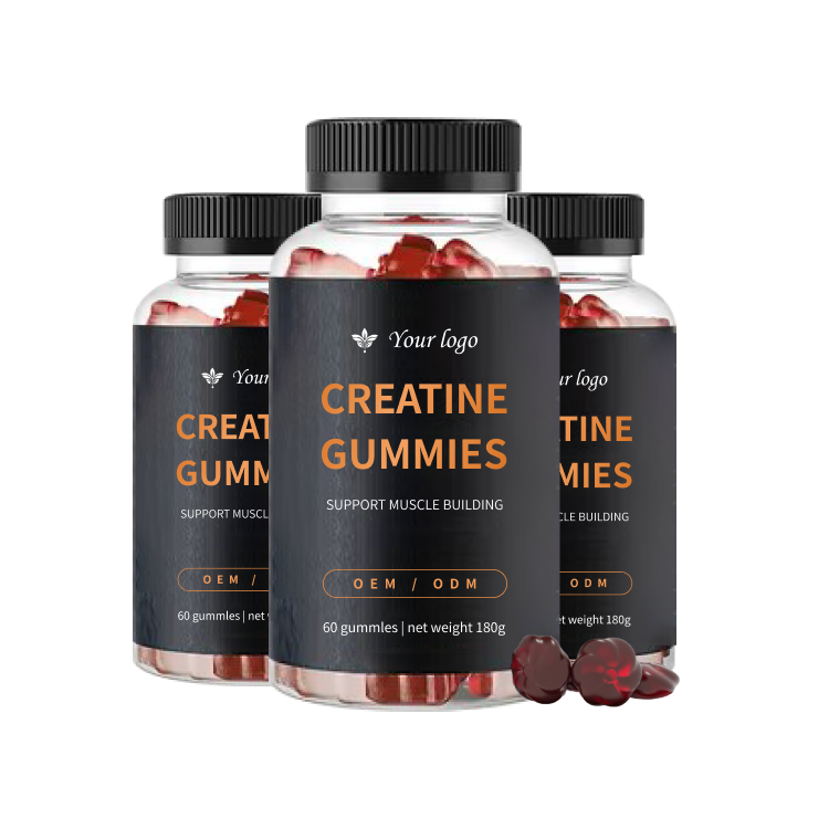 BIOF Supply OEM Hot Selling Creatine Monohydrate Energy Gummy For Muscle Growth Creatine Gummies