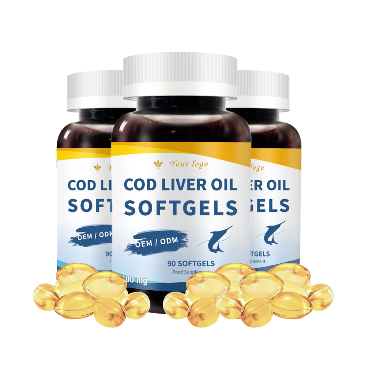 Factory Supply OEM ODM Cod Liver Oil Softgel