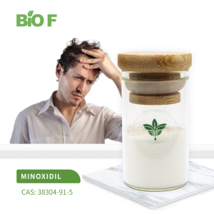Minoxidil Powder CAS 38304-91-5 Hair Growth Raw Material
