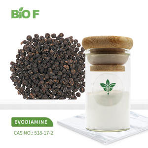 BIOF Supply High Quality Evodiamine Powder CAS 518-17-2 Evodiamine