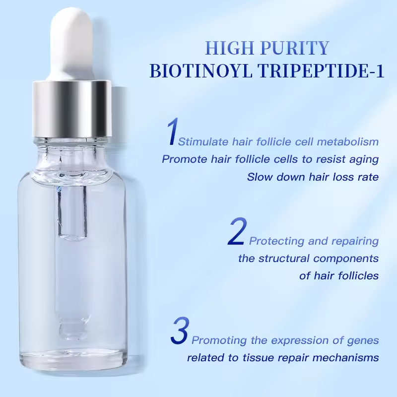 High Purity Cosmetic Raw Material Biotinoyl Tripeptide-1 Cas 299157-54-3