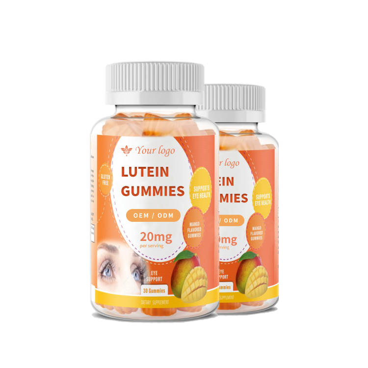 OEM/ODM Blueberry Lutein Ester Gummies Lutein Supplement for Eye Protection 60 Gummies Bottle