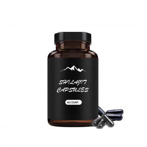OEM/ODM High Quality Capsule Supplement Shilajit Pure Extract Black Shilajit Capsule