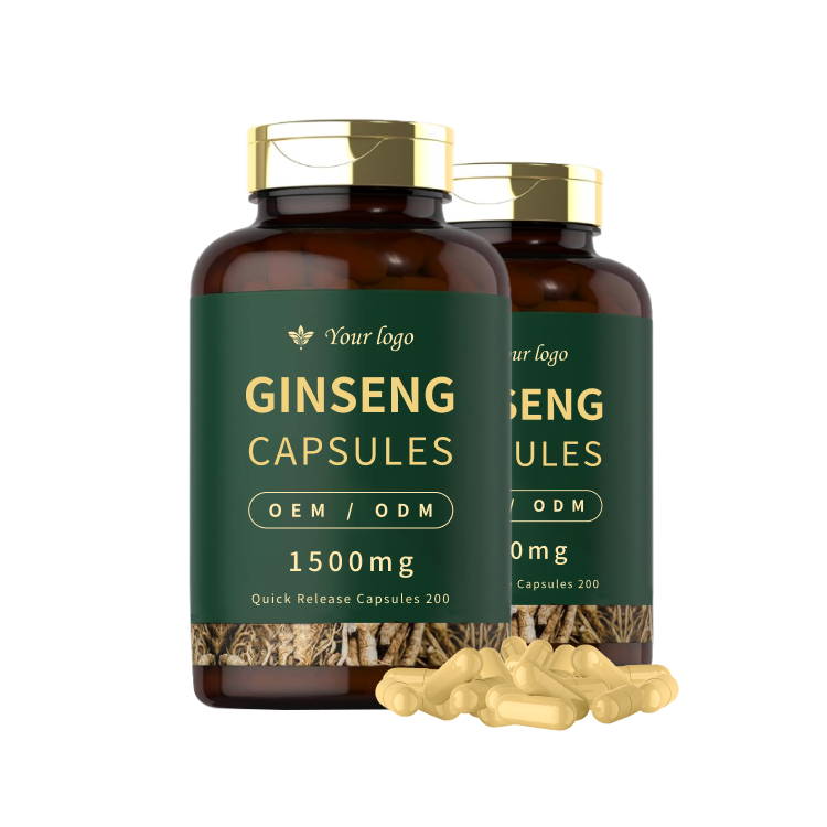 BIOF Supply OEM/ODM Hot Selling Ginseng Capsules Healthcare Supplements Customized Various Capsules