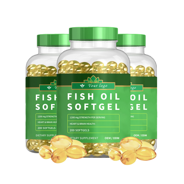 Top quality Deep Sea Fish Oil EPA DHA 1000mg Omega 3 Fish Oil softgels