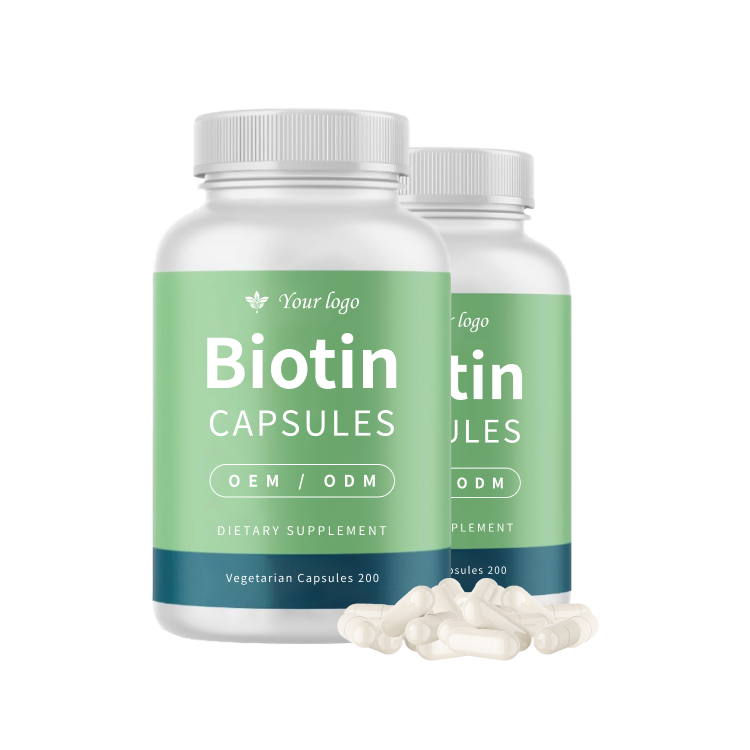 Factory Supply High Quality Biotin Capsules