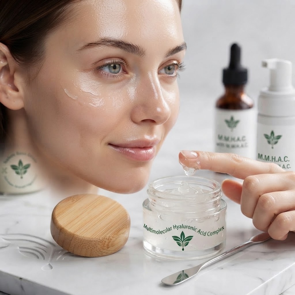 Multi-Molecular Hyaluronic Acid Complex | 5D Multi-Weight HA Raw Powder for Serums & Creams Featured Image