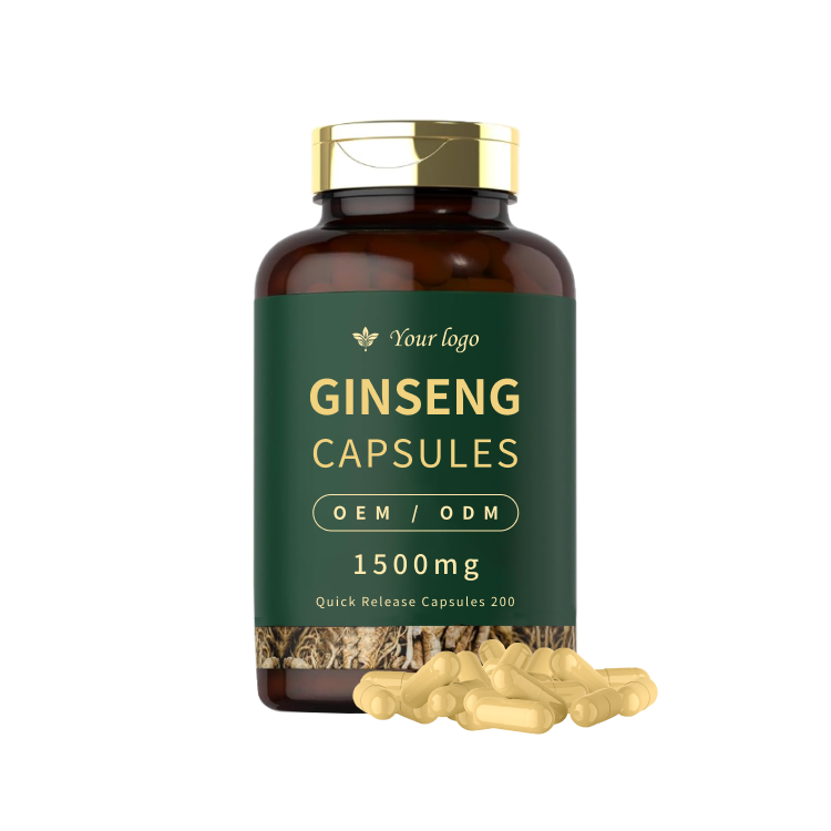 BIOF Supply OEM/ODM Hot Selling Ginseng Capsules Healthcare Supplements Customized Various Capsules