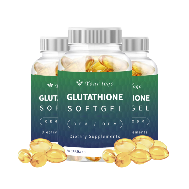 OEM Hot Selling Glutathione Softgels Healthcare Supplements Customized Glutathione Softgels Capsules
