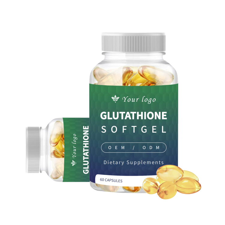 OEM Hot Selling Glutathione Softgels Healthcare Supplements Customized Glutathione Softgels Capsules