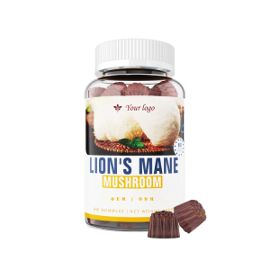 OEM/ODM Mushroom Gummies Mushroom Complex Supplements Lions Mane Gummies for Brain Memory & Energy