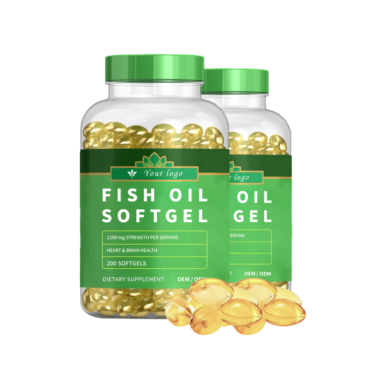 Top quality Deep Sea Fish Oil EPA DHA 1000mg Omega 3 Fish Oil softgels